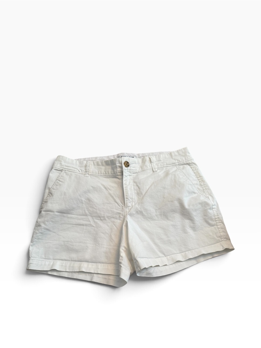 Old Navy Women's Classic White Cotton Shorts